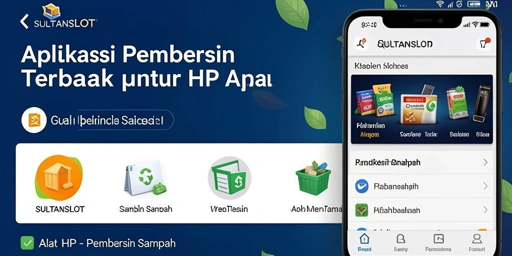 Antarmuka sederhana SULTANSLOT untuk pembersihan sampah.